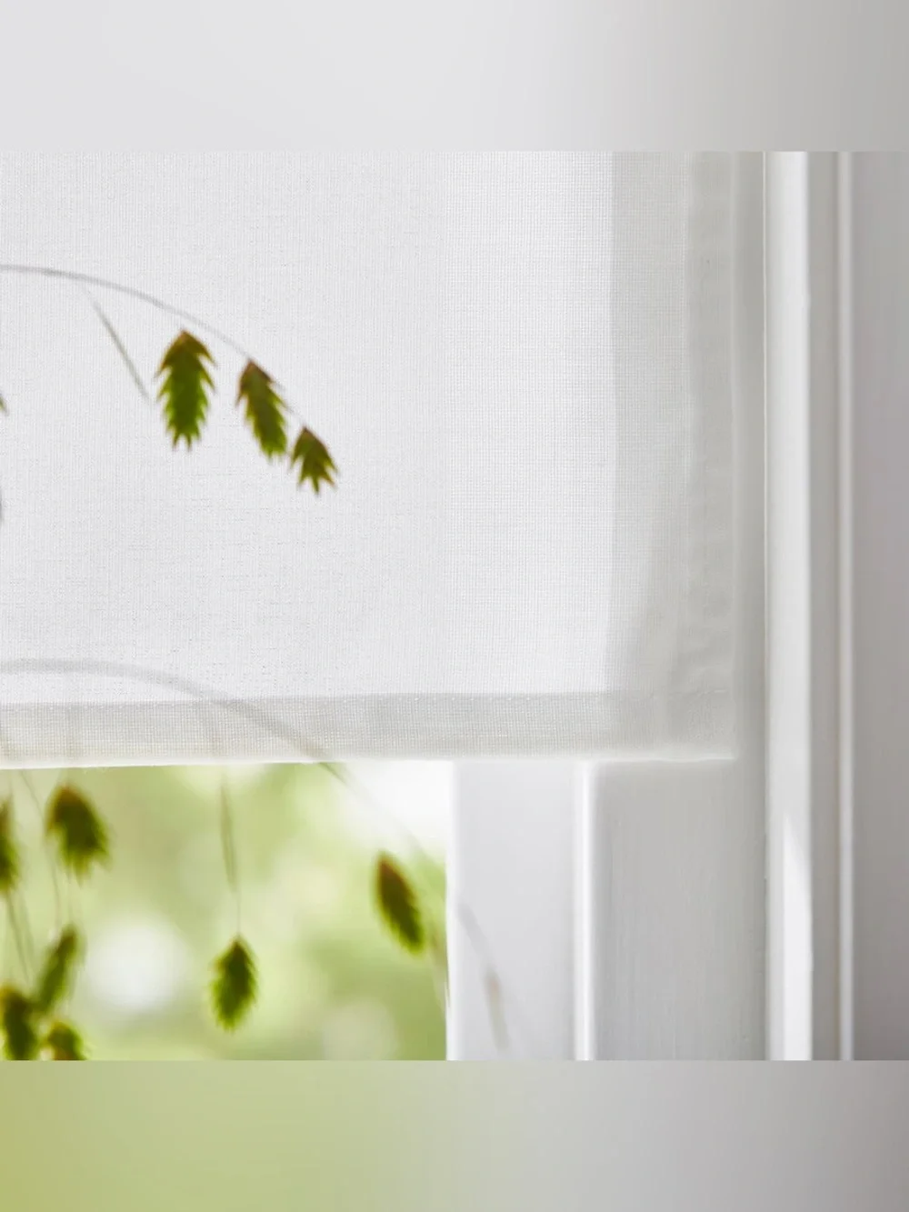 IKEA Ringblomma Roman Blind | white